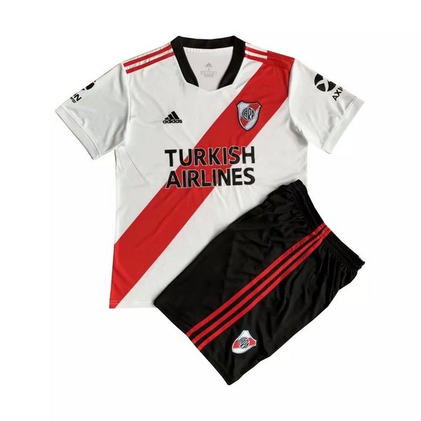 Camiseta River Plate Replica Primera Ropa Niño 2021/22 Blanco